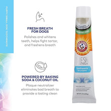 Load image into Gallery viewer, Arm &amp; Hammer Fresh Coconut Mint Toothpaste Puppy