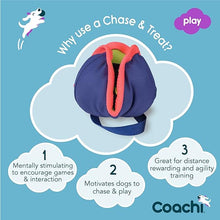 Load image into Gallery viewer, Coachi Chase &amp; Treat Navy, Lime &amp; Coral