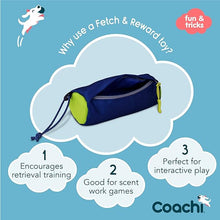 Load image into Gallery viewer, Coachi Fetch &amp; Reward Navy &amp; Lime