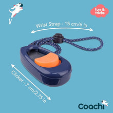 Load image into Gallery viewer, Coachi Multi-Clicker Navy, Coral Button