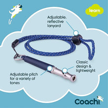 Load image into Gallery viewer, Coachi Professional Whistle Navy