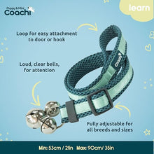 Load image into Gallery viewer, Coachi Puppy &amp; Mini Toilet Bells Teal &amp; Mint