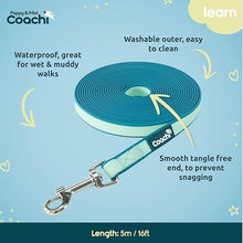Load image into Gallery viewer, Coachi Puppy &amp; Mini Waterproof Line Teal &amp; Mint