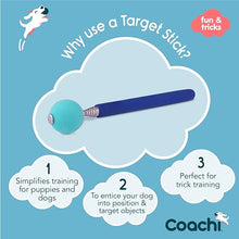 Load image into Gallery viewer, Coachi Target Stick Navy &amp; Light Blue