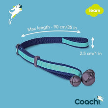 Load image into Gallery viewer, Coachi Toilet Training Bells Navy &amp; Light Blue