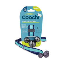Load image into Gallery viewer, Coachi Toilet Training Bells Navy &amp; Light Blue