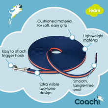 Load image into Gallery viewer, Coachi Training Line Navy &amp; Coral 10m