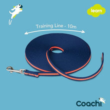 Load image into Gallery viewer, Coachi Training Line Navy &amp; Coral 10m