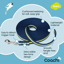 Load image into Gallery viewer, Coachi Training Line Navy &amp; Lime 5m