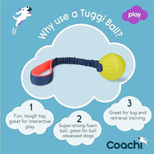 Load image into Gallery viewer, Coachi Tuggi Ball Navy, Coral &amp; Lime