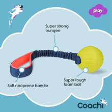 Load image into Gallery viewer, Coachi Tuggi Ball Navy, Coral &amp; Lime