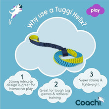 Load image into Gallery viewer, Coachi Tuggi Helix Navy, Lime &amp; Light Blue