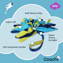 Load image into Gallery viewer, Coachi Tuggi Spider Navy, Lime &amp; Light Blue