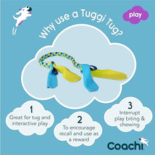 Load image into Gallery viewer, Coachi Tuggi Tug Navy, Lime &amp; Light Blue
