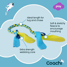 Load image into Gallery viewer, Coachi Tuggi Tug Navy, Lime &amp; Light Blue