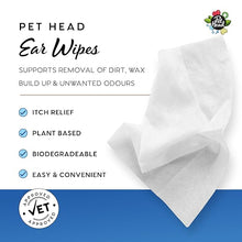 Load image into Gallery viewer, Pet Head Health Ear Wipes