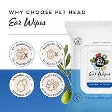 Load image into Gallery viewer, Pet Head Health Ear Wipes
