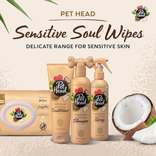 Load image into Gallery viewer, Pet Head Sensitive Soul Wipes 100ct.