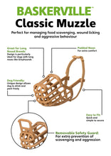 Load image into Gallery viewer, Baskerville Muzzle